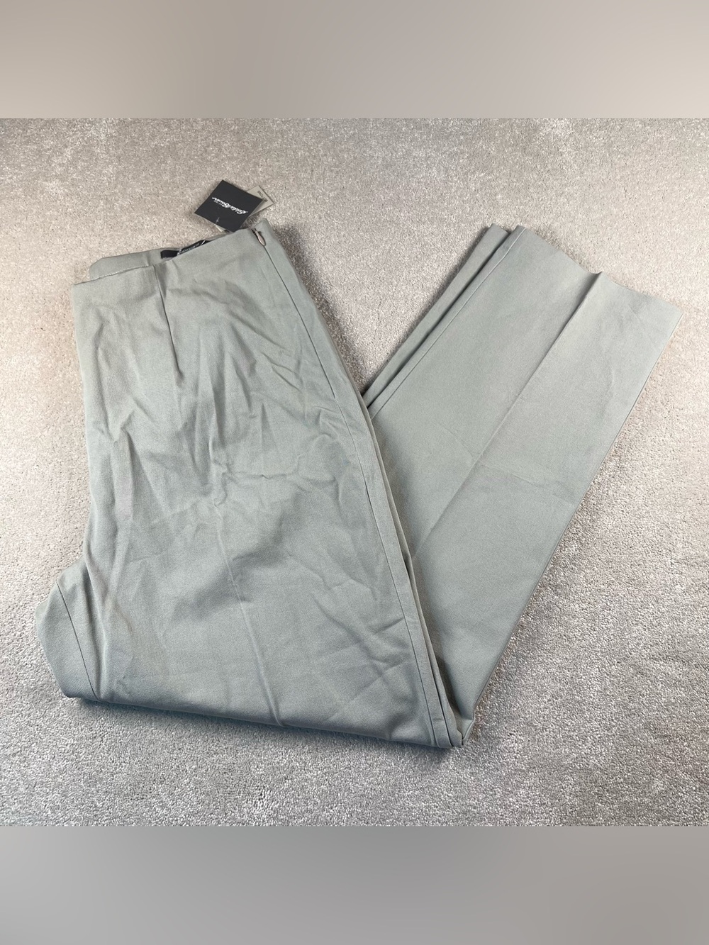 Eddie Bauer Pants Bremerton Fit Zip Side Beige NWT Business Casual Women's 18